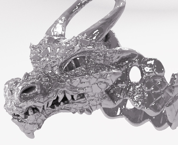 Dragon Ring 3D Print 220801