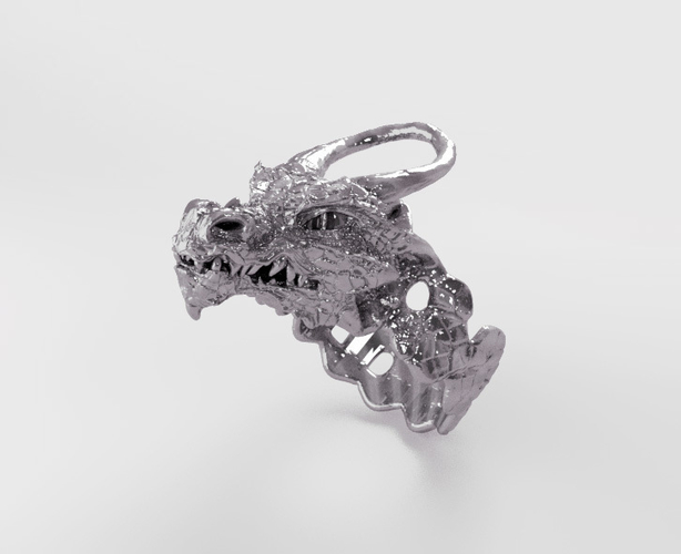 Dragon Ring 3D Print 220803