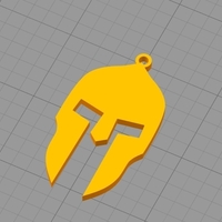 Spartan helmet key chain - Thumbnail 1