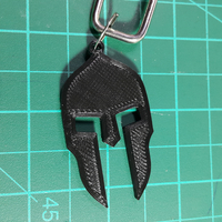 Spartan helmet key chain - Thumbnail 2