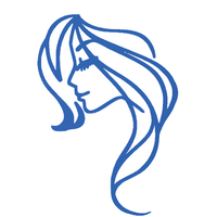 Girl face sketch wall art - Thumbnail 3