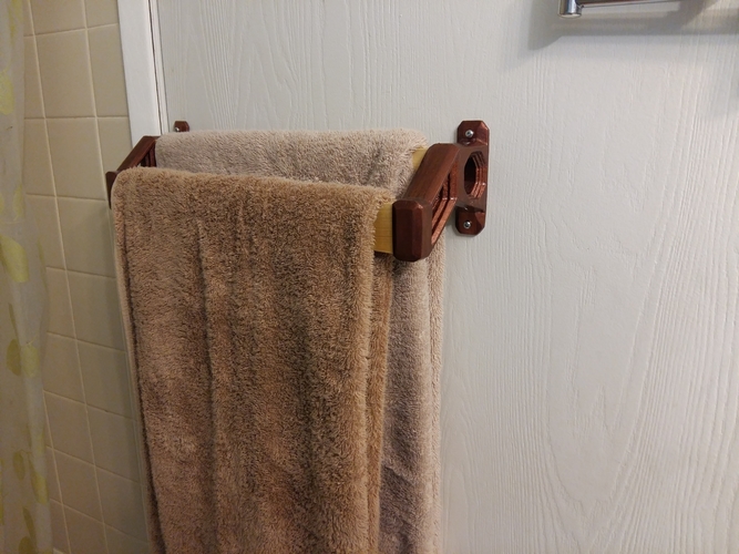 Towel Rack - Art Deco 3D Print 220818