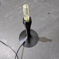 Ikosaeder Christmas star lamp from used plastic bottles - Thumbnail 3
