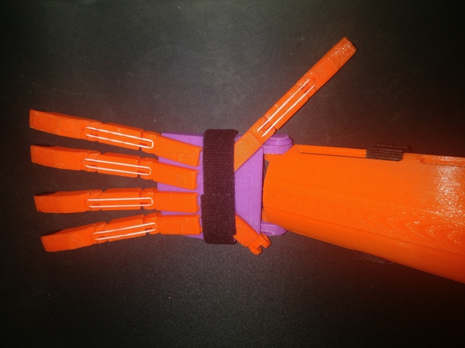 Capstone Hand 3D Print 220915