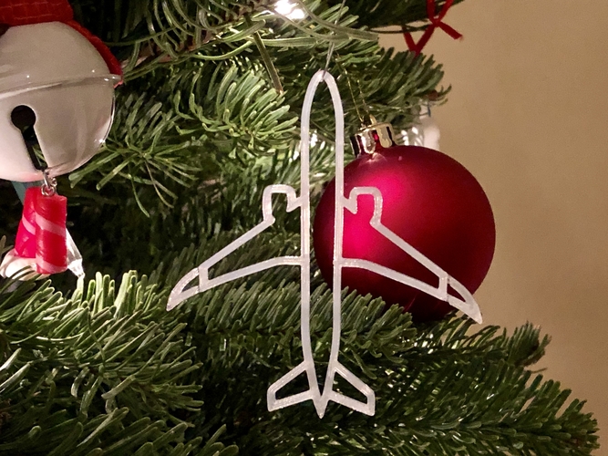 Big Ol’ Jet Airliner (Holiday Ornament) 3D Print 220983