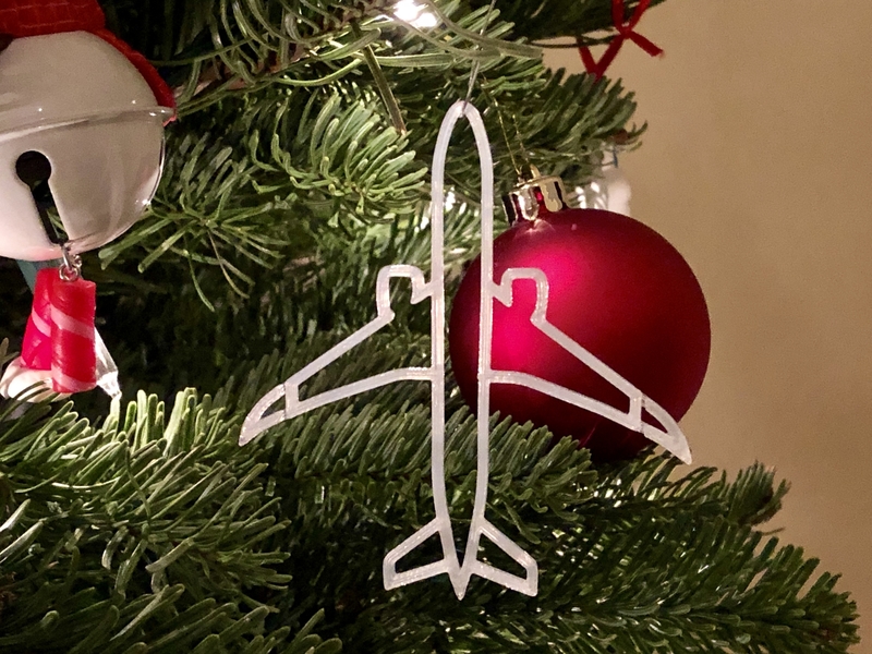 Big Ol’ Jet Airliner (Holiday Ornament)