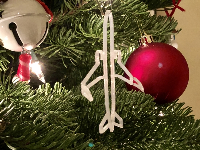 Big Ol’ Jet Airliner (Holiday Ornament) 3D Print 220987