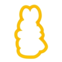 Coockie Cutter - Rabbit with ribbon - Thumbnail 1