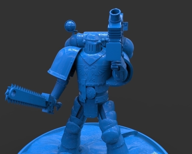 Space Marine Armor 40K Figurine