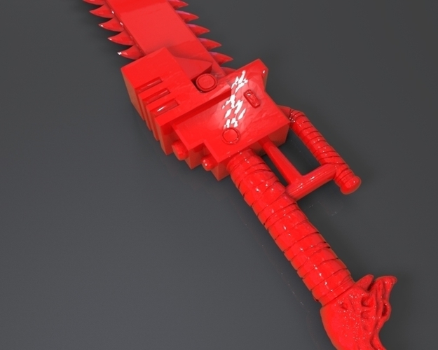 Chainsaw Warhammer 40K 3D Print 221071