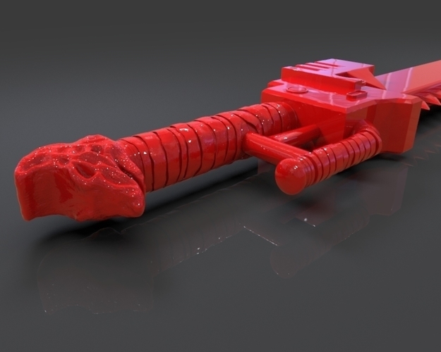 Chainsaw Warhammer 40K 3D Print 221073