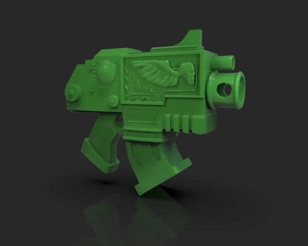 Pistol Warhammer 40K 3D Print 221077