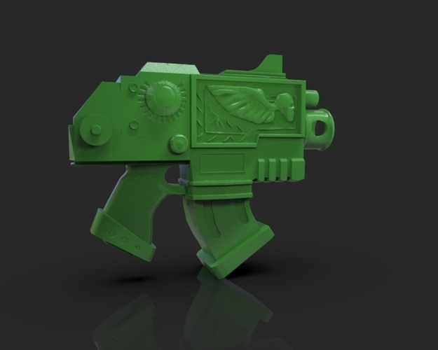 Pistol Warhammer 40K 3D Print 221084