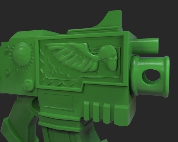 Pistol Warhammer 40K 3D Print 221085