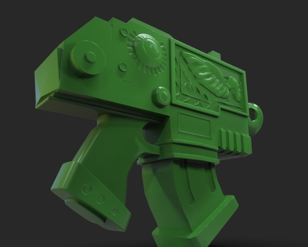 Pistol Warhammer 40K 3D Print 221086