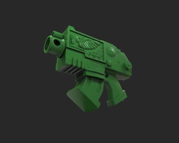 Pistol Warhammer 40K 3D Print 221088