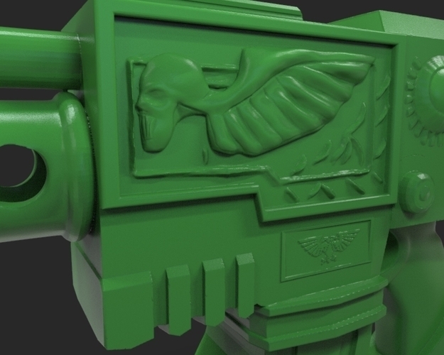 Pistol Warhammer 40K 3D Print 221089