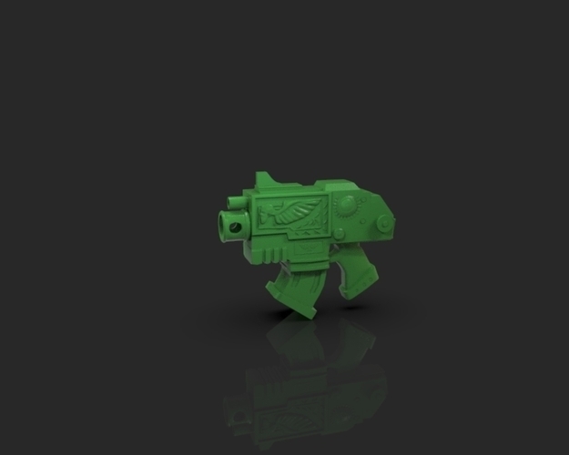 Pistol Warhammer 40K 3D Print 221090