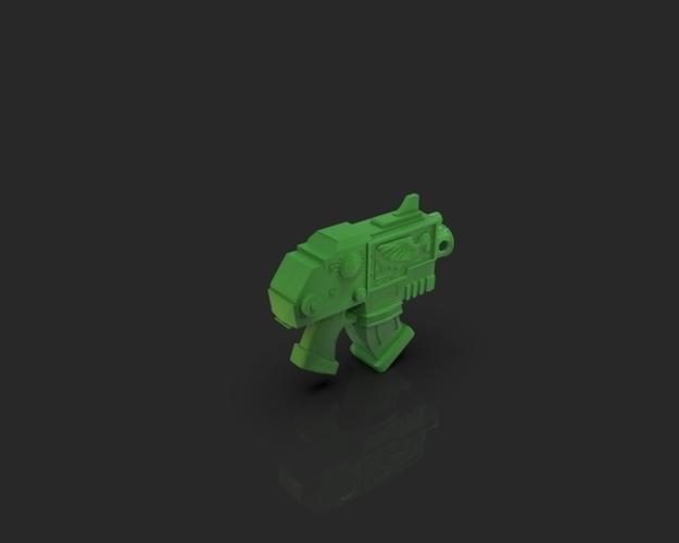 Pistol Warhammer 40K 3D Print 221091