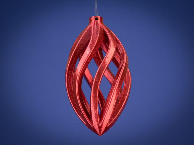 Spiral Ornament 3D Print 221300