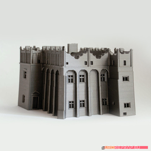 Medieval-renaissance castle - no supports needed 3D Print 221318