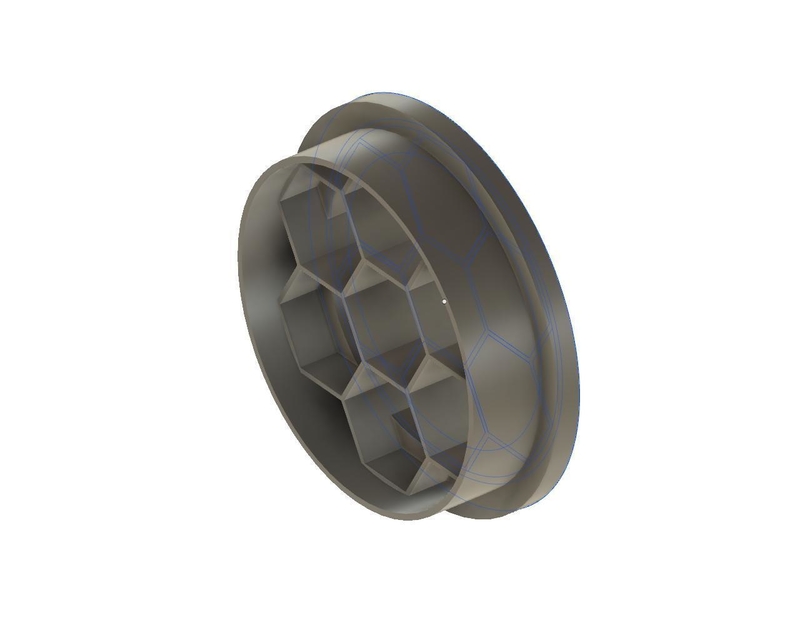 вырубка для печенья футбольный мяч