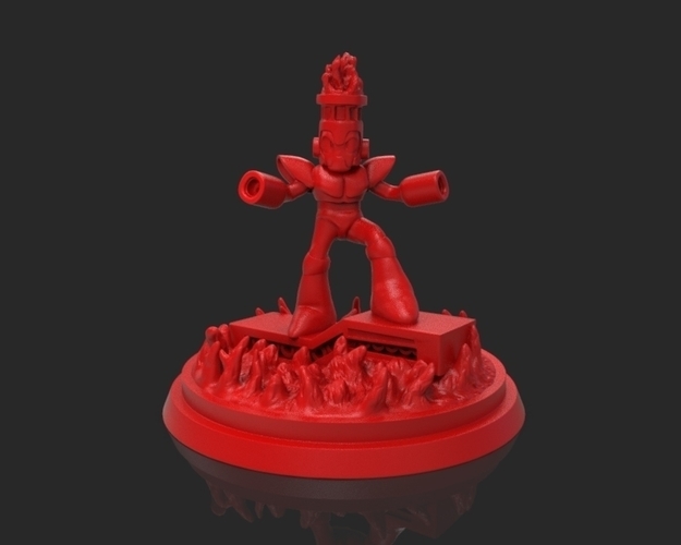 Fireman (Rockman/Megaman) 3D Print 221445