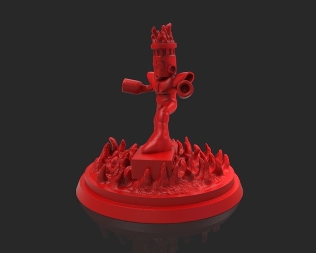 Fireman (Rockman/Megaman) 3D Print 221446