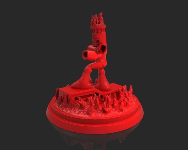 Fireman (Rockman/Megaman) 3D Print 221447