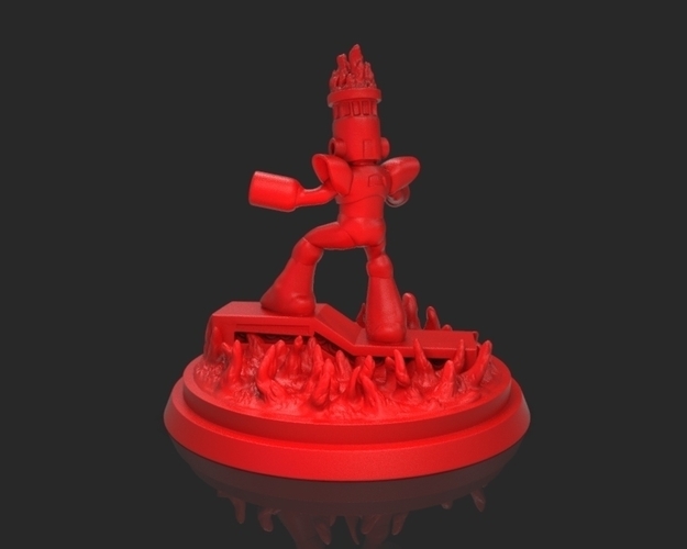 Fireman (Rockman/Megaman) 3D Print 221448