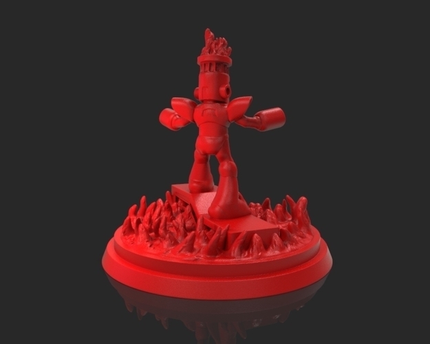 Fireman (Rockman/Megaman) 3D Print 221449