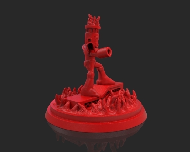 Fireman (Rockman/Megaman) 3D Print 221450
