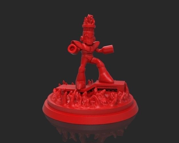 Fireman (Rockman/Megaman) 3D Print 221451