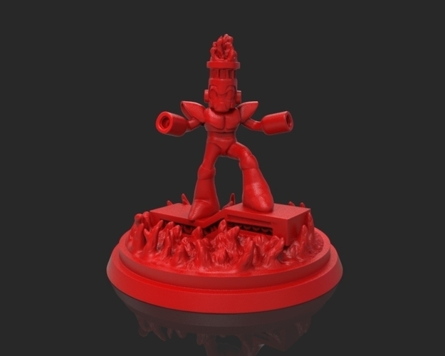 Fireman (Rockman/Megaman) 3D Print 221452