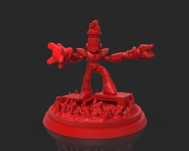 Fireman (Rockman/Megaman) 3D Print 221453