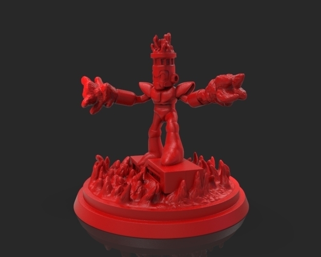 Fireman (Rockman/Megaman) 3D Print 221454