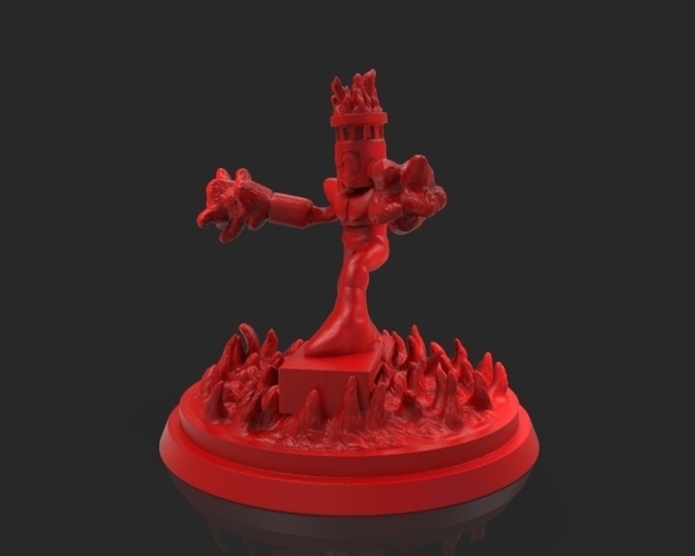 Fireman (Rockman/Megaman) 3D Print 221455