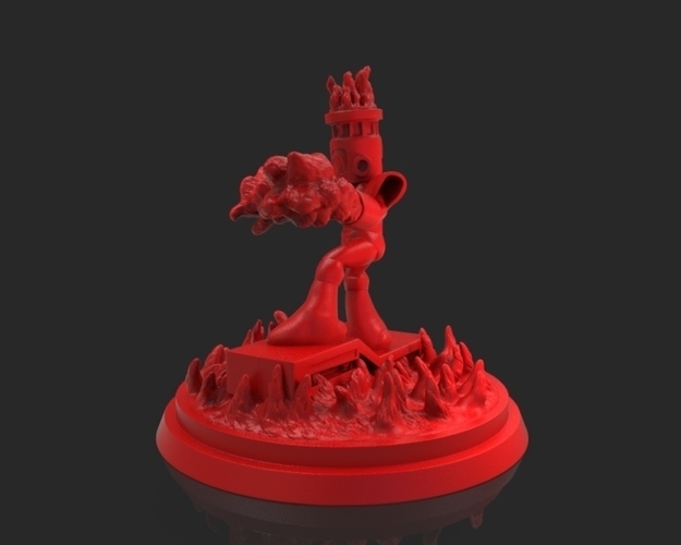 Fireman (Rockman/Megaman) 3D Print 221456