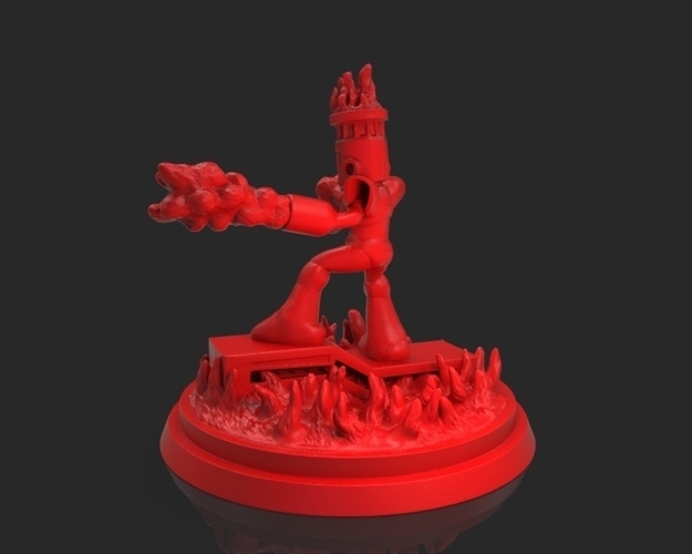Fireman (Rockman/Megaman) 3D Print 221457