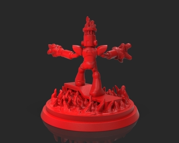 Fireman (Rockman/Megaman) 3D Print 221459