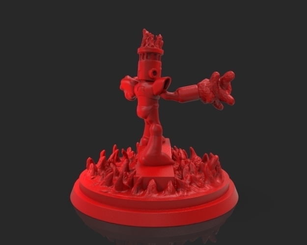 Fireman (Rockman/Megaman) 3D Print 221460