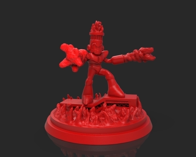 Fireman (Rockman/Megaman) 3D Print 221462