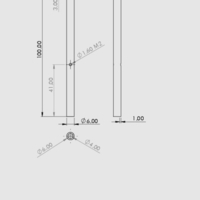 Tripod GIANT width Masked SLA 3D Printing Technology - Thumbnail 1
