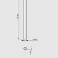 Tripod GIANT width Masked SLA 3D Printing Technology - Thumbnail 15
