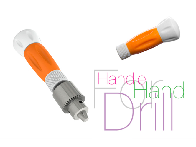 Handle for Hand Drill 3D Print 221560