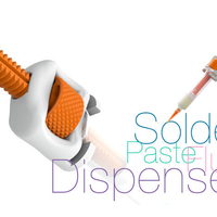 Small Solder paste and flux Dispenser 3D Printing 221563