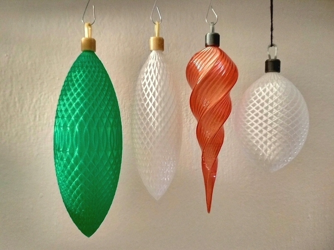 Christmas tree baubles 3D Print 221668