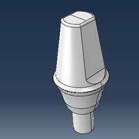 Small dental implant 3D Printing 221803