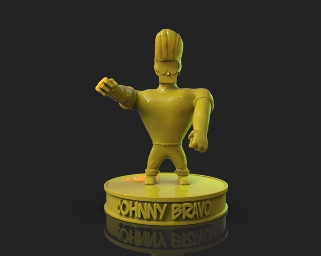 Johnny Bravo 3D Print 221809