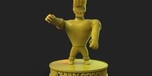 3D printer Johnny Bravo - Cartoon • made with Anycubic I3 MEGA S・Cults